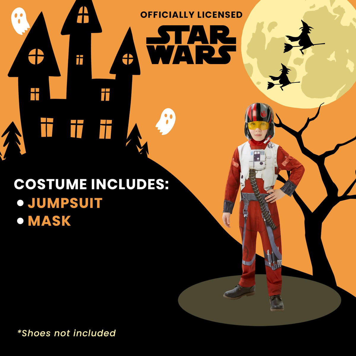 Star Wars Poe X-Wing Fighter Deluxe Child Costume