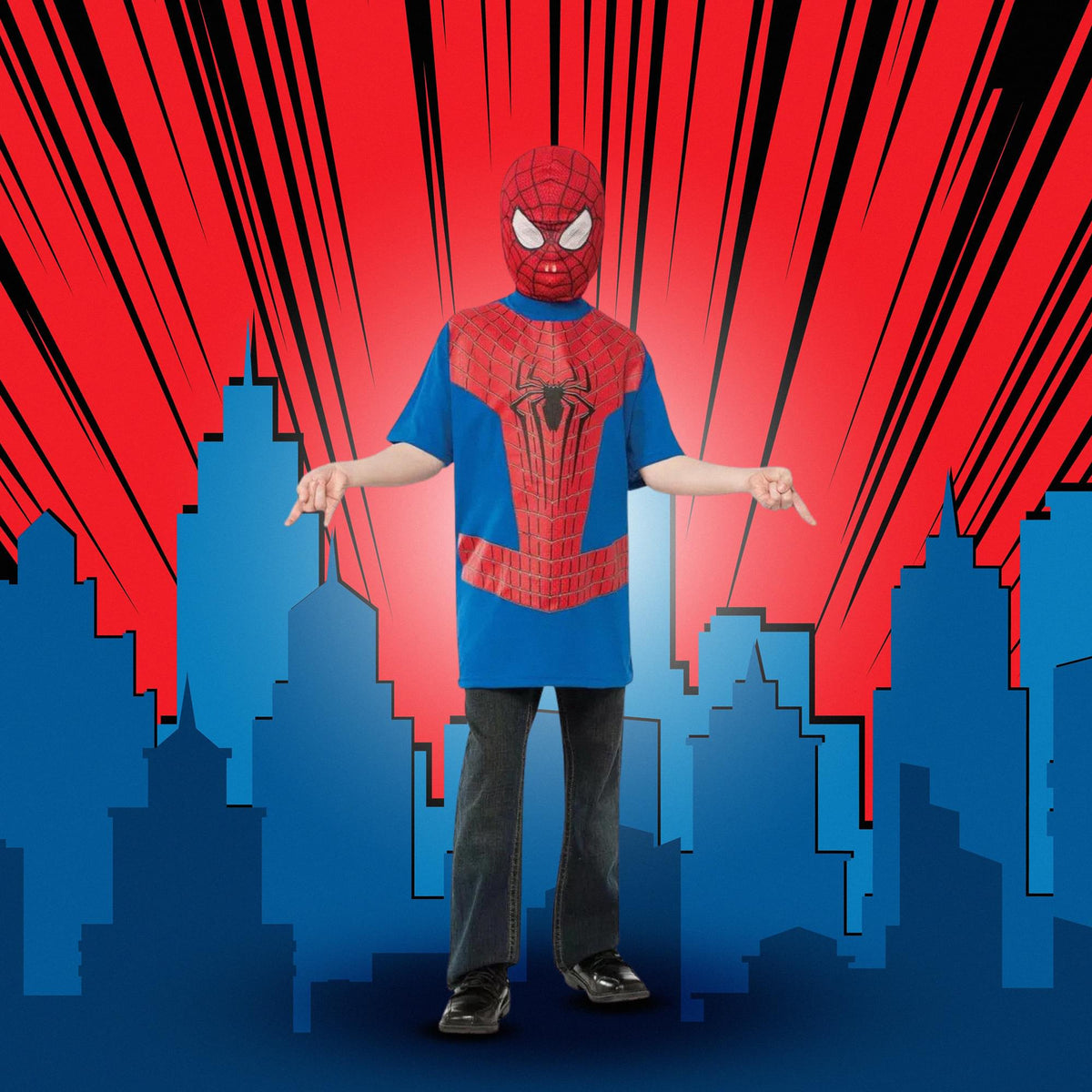 Amazing Spider-Man 2 Spider-Man T-Shirt Child Costume