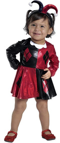 DC Harley Quinn Diaper Cover and Dress Toddler Costume Set