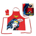 DC Comics Wonder Woman Apron and Oven Mitt Set