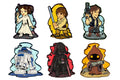 Star Wars Derek Laufman Collector Series Enamel Pins, Set of 6
