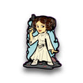 OFFICIAL Star Wars Princess Leia Pin | Exclusive Art Design By Derek Laufman