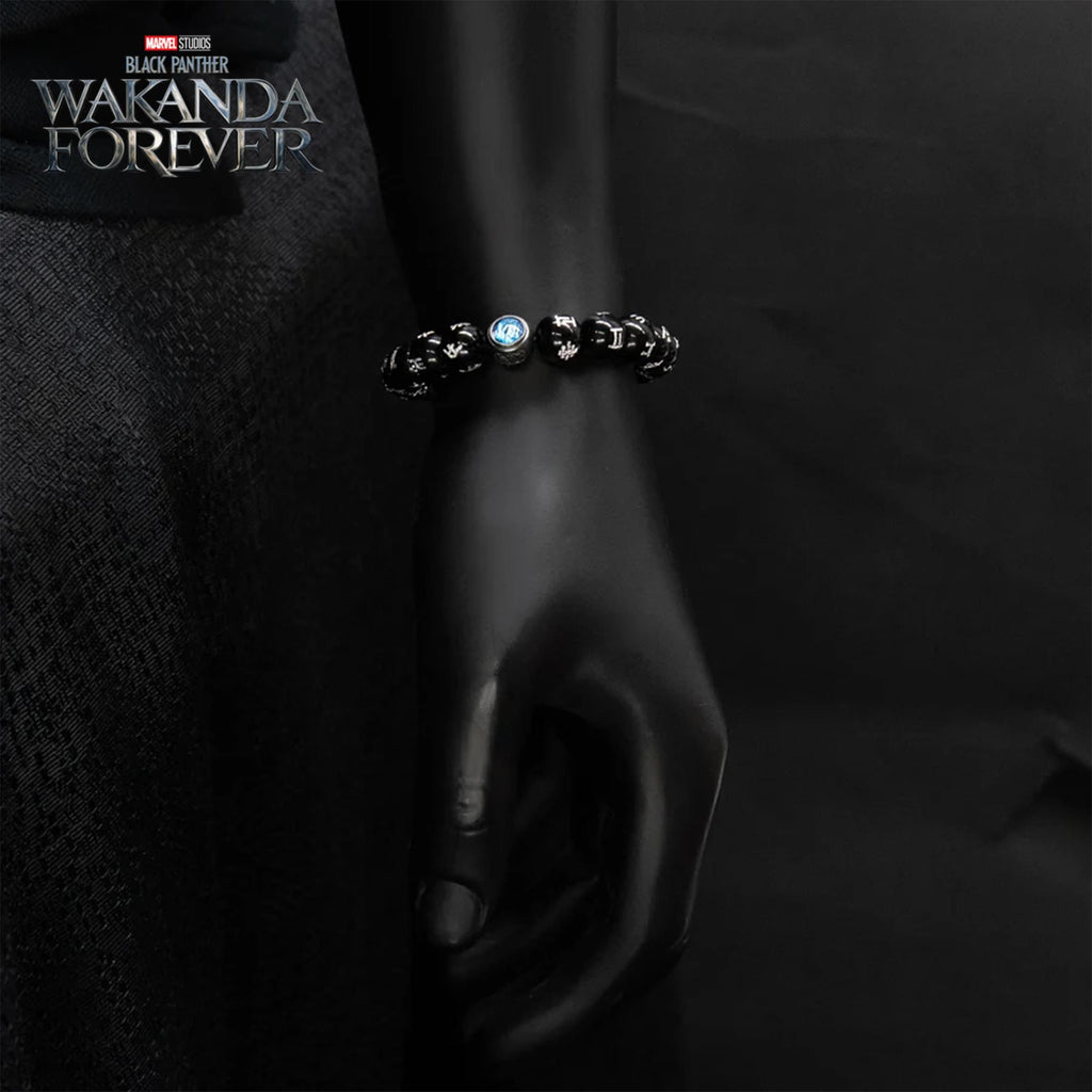 Marvel Black Panther: Wakanda Forever King T'Challa Kimoyo Acrylic Bead Bracelet