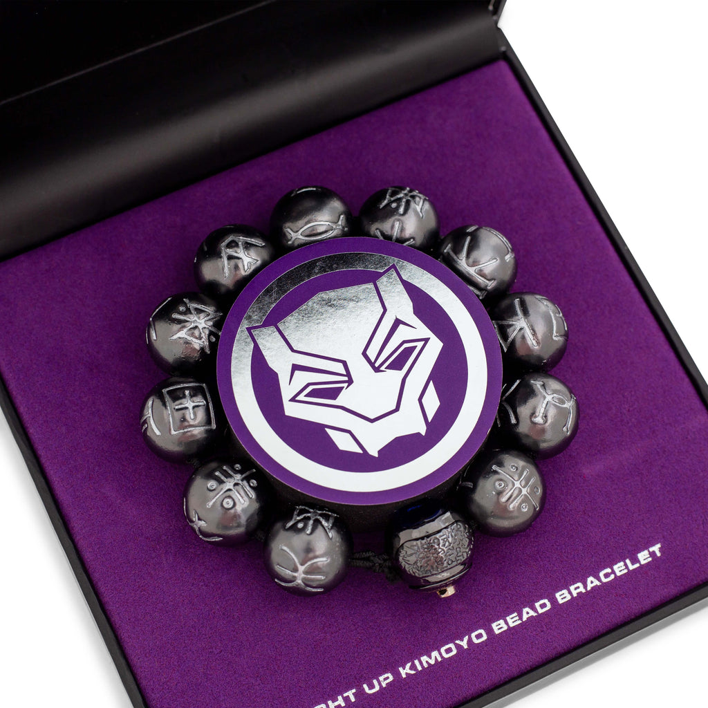 Marvel Studios Black Panther Light-Up Kimoyo Beads Bracelet Replica