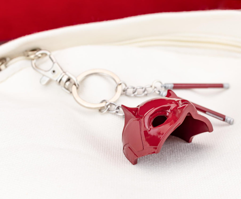 Marvel Daredevil: Born Again Mask and Billy Clubs 3D Enamel Keychain