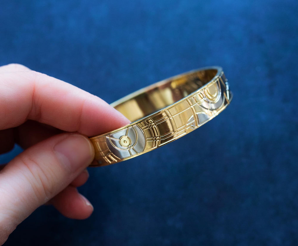 Marvel Eternals Base Metal Uni-Mind Hinged Bracelet Replica