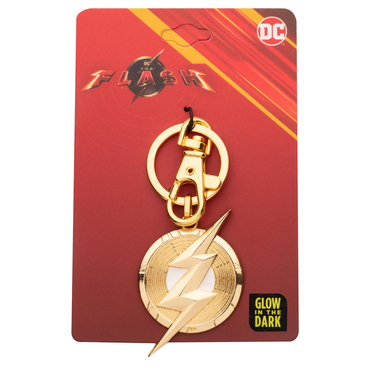 DC Comics The Flash Chest Plate Keychain