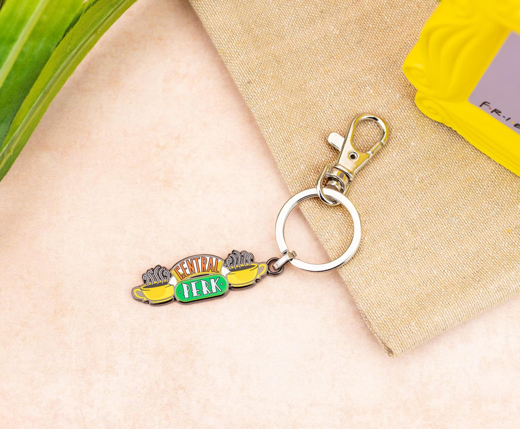 Friends Central Perk Logo Enamel Keychain