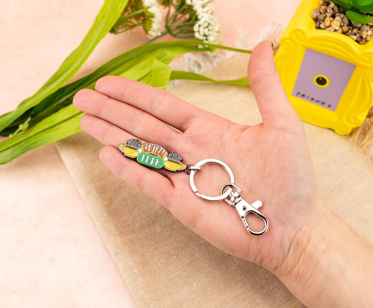 Friends Central Perk Logo Enamel Keychain