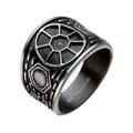Star Wars Episode Viii – The Last Jedi Tie Fighter Signet Stainless Steel Ring
