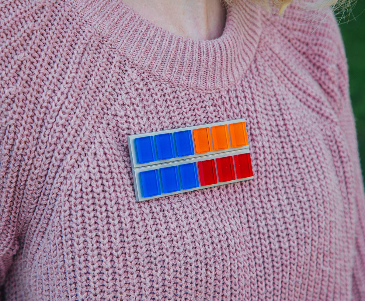 Star Wars: Ahsoka Grand Admiral Thrawn Imperial Rank Badge Replica Pin