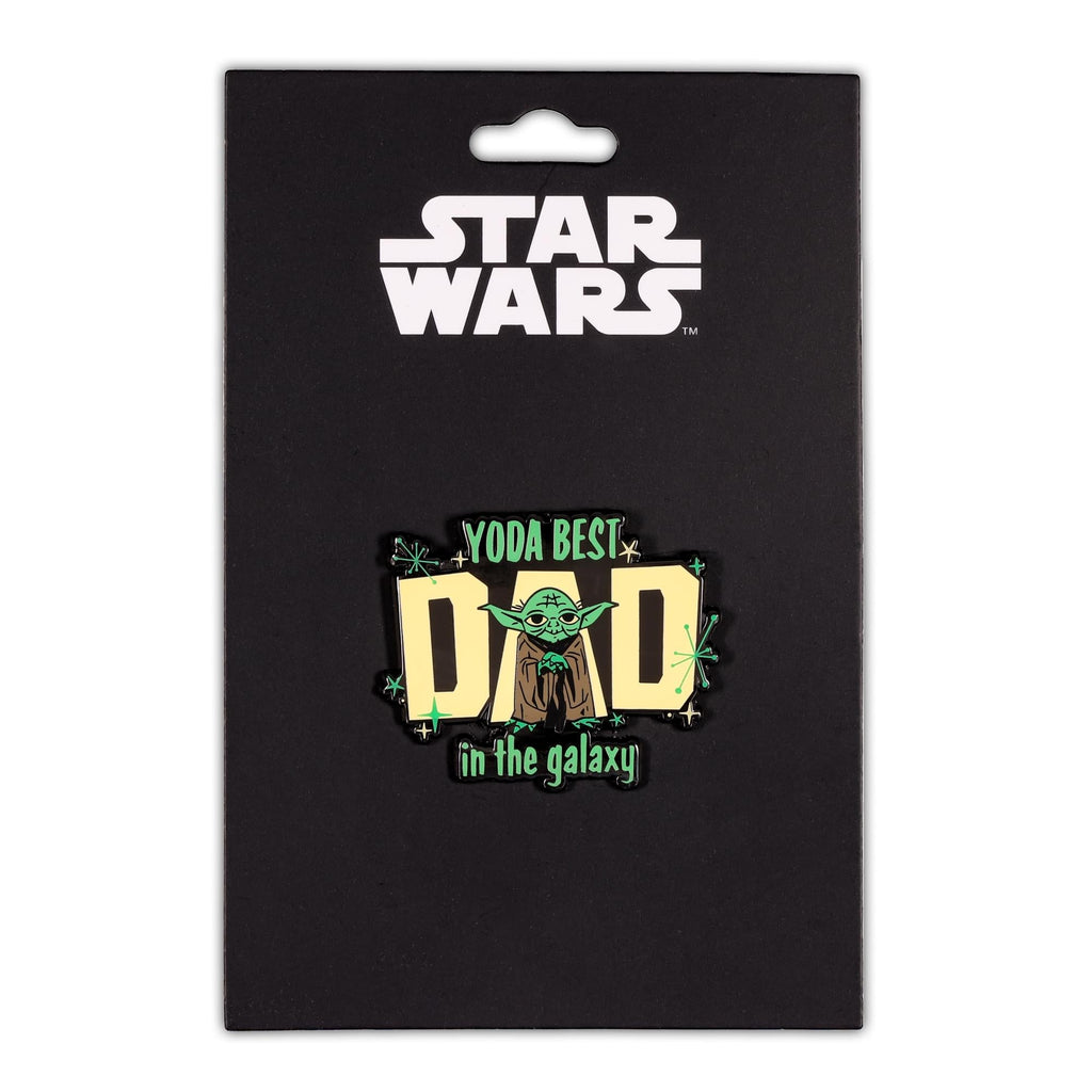 Star Wars "Yoda Best Dad In The Galaxy" Father's Day Enamel Pin