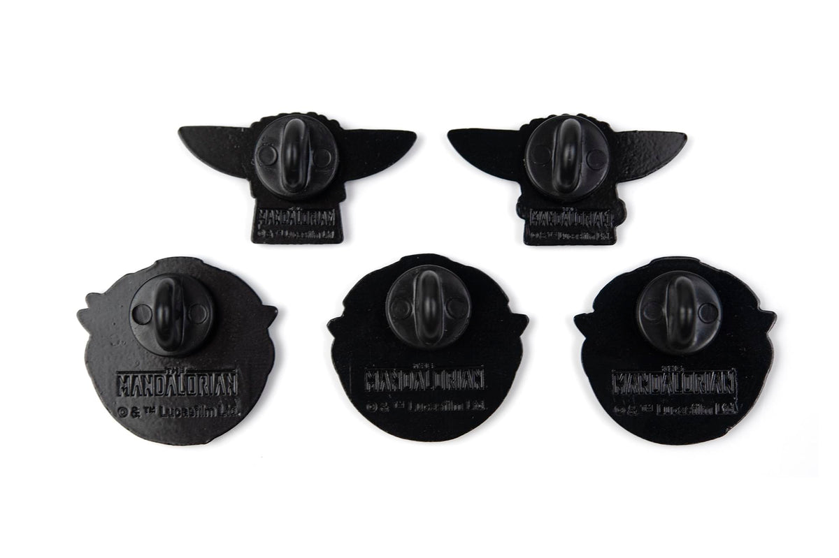 Star Wars: The Mandalorian, The Child 5-Piece Enamel Pin Set | Baby Yoda Pins