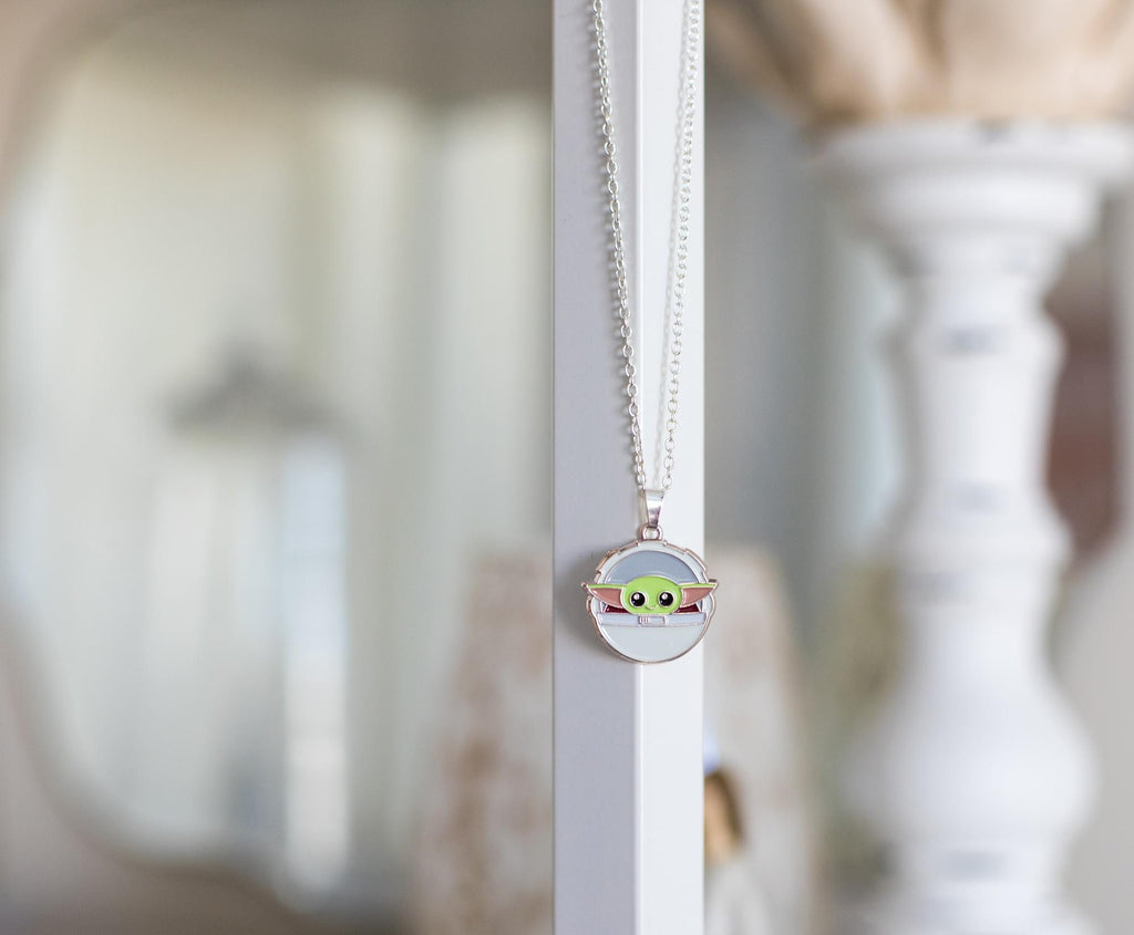 Star Wars: The Mandalorian, The Child 24-Inch Enamel Pendant Chain Necklace