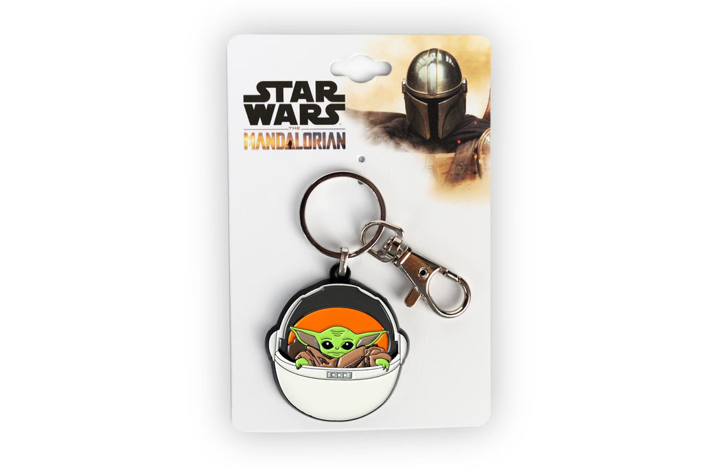Star Wars: The Mandalorian The Child Keychain Pendant | Baby Yoda In Carriage