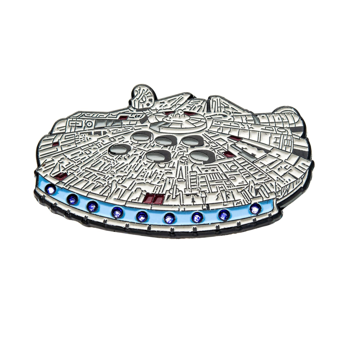 Star Wars Millennium Falcon Light Up Enamel Pin