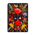 Marvel Deadpool Icons Fleece Throw Blanket | 45 x 60 Inches