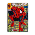 Marvel Comics Spider-Man Comic Book Cover Fleece Throw Blanket | 45 x 60 Inches