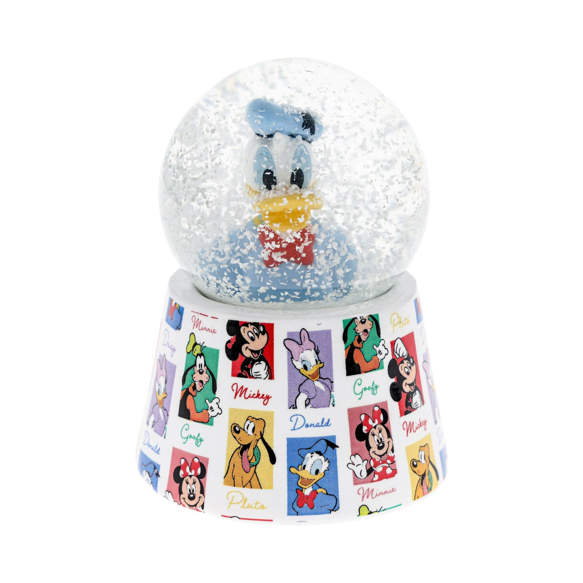 Disney Donald Duck 3-Inch Mini Light-Up Snow Globe