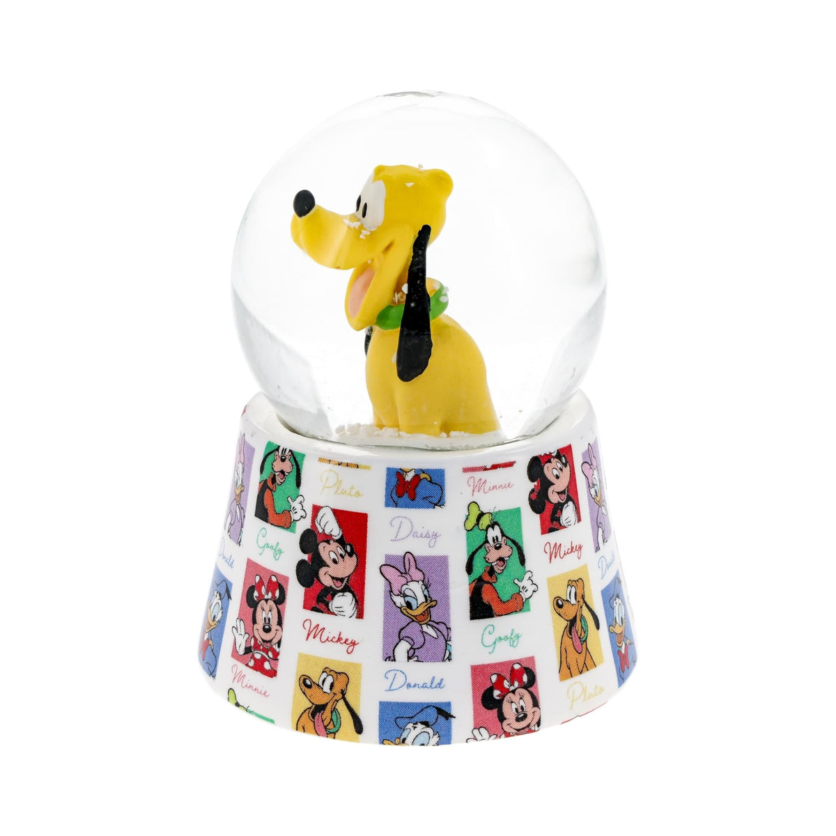 Disney Pluto 3-Inch Mini Light-Up Snow Globe