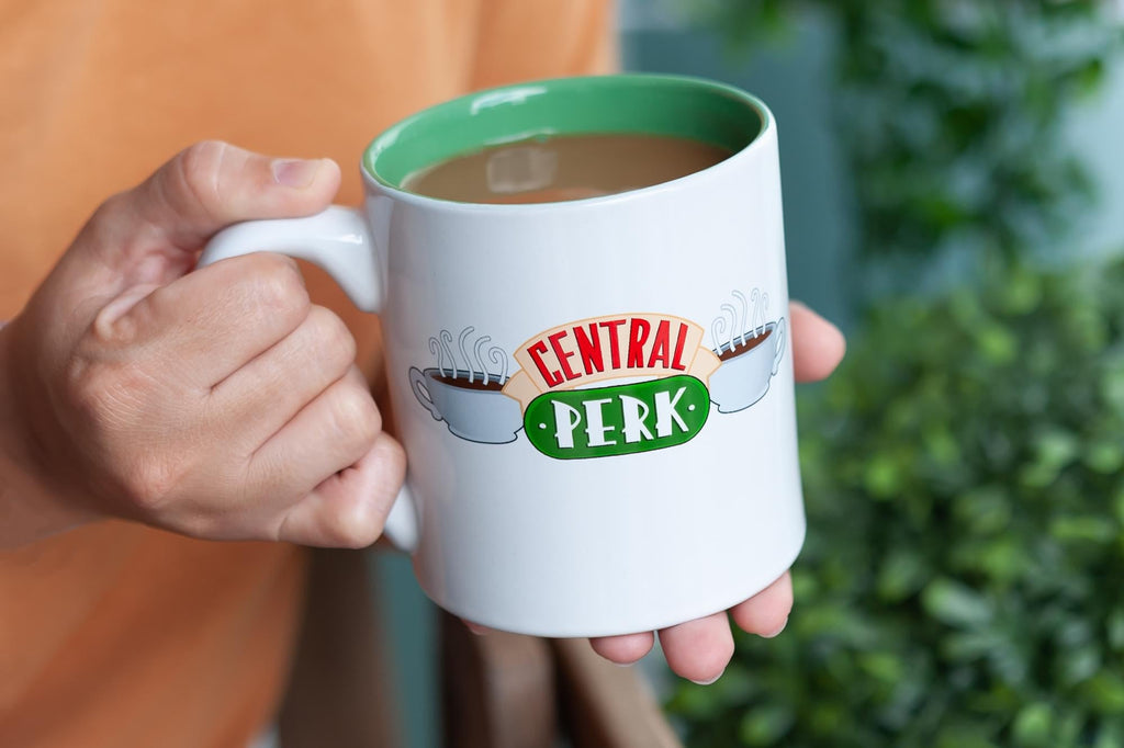 Friends Central Perk Ceramic Coffee Mug | Friends Coffee Shop | Holds 14 Ounces