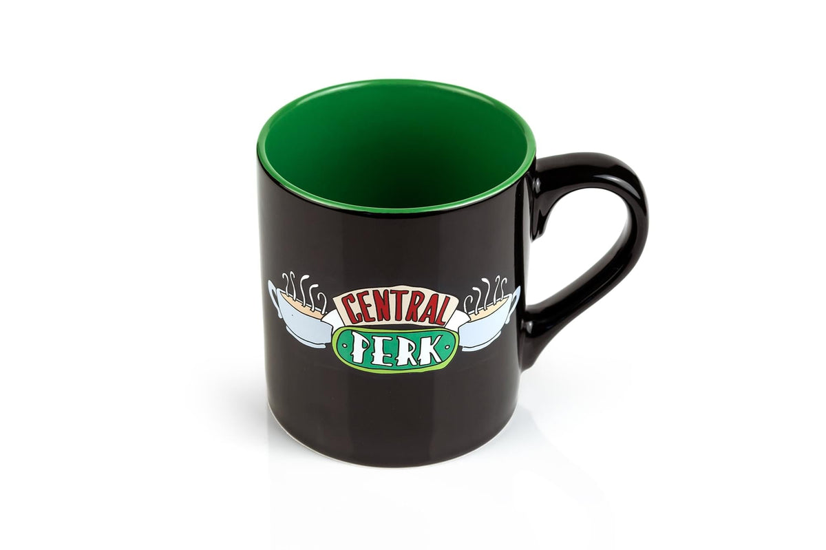 Friends Central Perk Ceramic 14oz Black Ceramic Mug