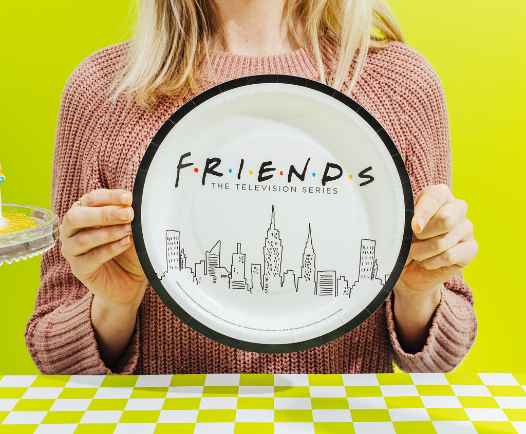 Friends New York City Skyline 60-Piece Party Tableware Set