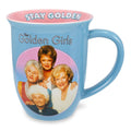 The Golden Girls "Stay Golden" Wide Rim Ceramic Coffee Mug | Holds 16 Ounces