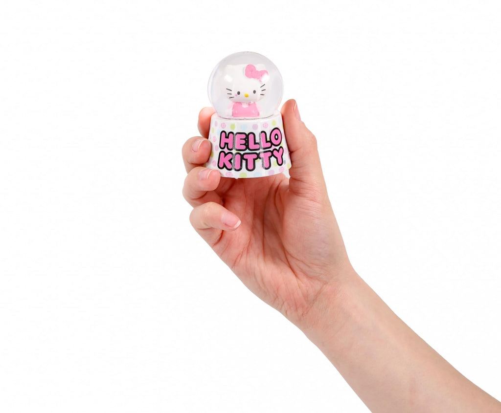 Sanrio Hello Kitty Polka Dots Mini Light-Up Snow Globe | 3 Inches Tall