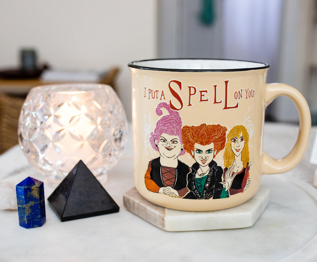 Disney Hocus Pocus "Put A Spell On You" Ceramic Camper Mug | 20 Ounces