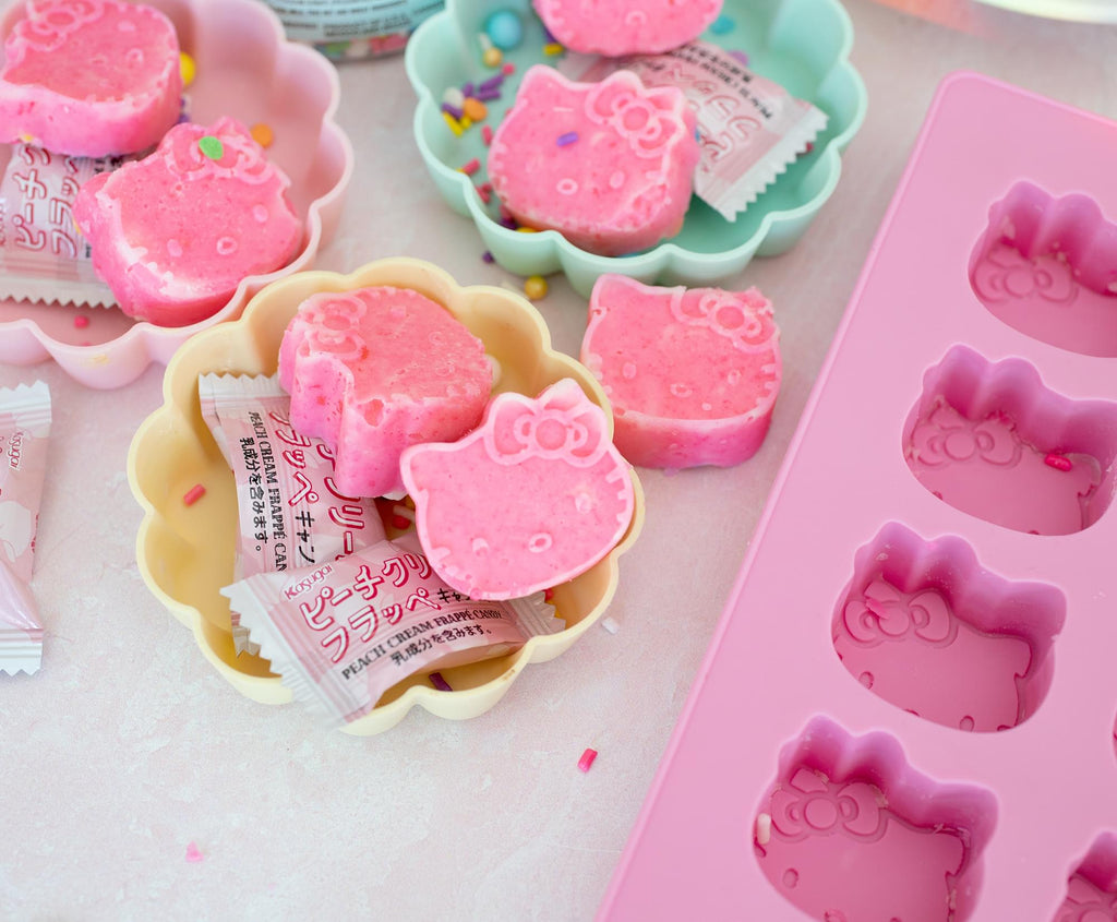 Sanrio Hello Kitty Silicone Mold Ice Cube Tray | Makes 10 Cubes