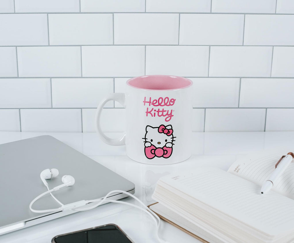 Hello Kitty Ceramic Mug | Holds 20 Ounces
