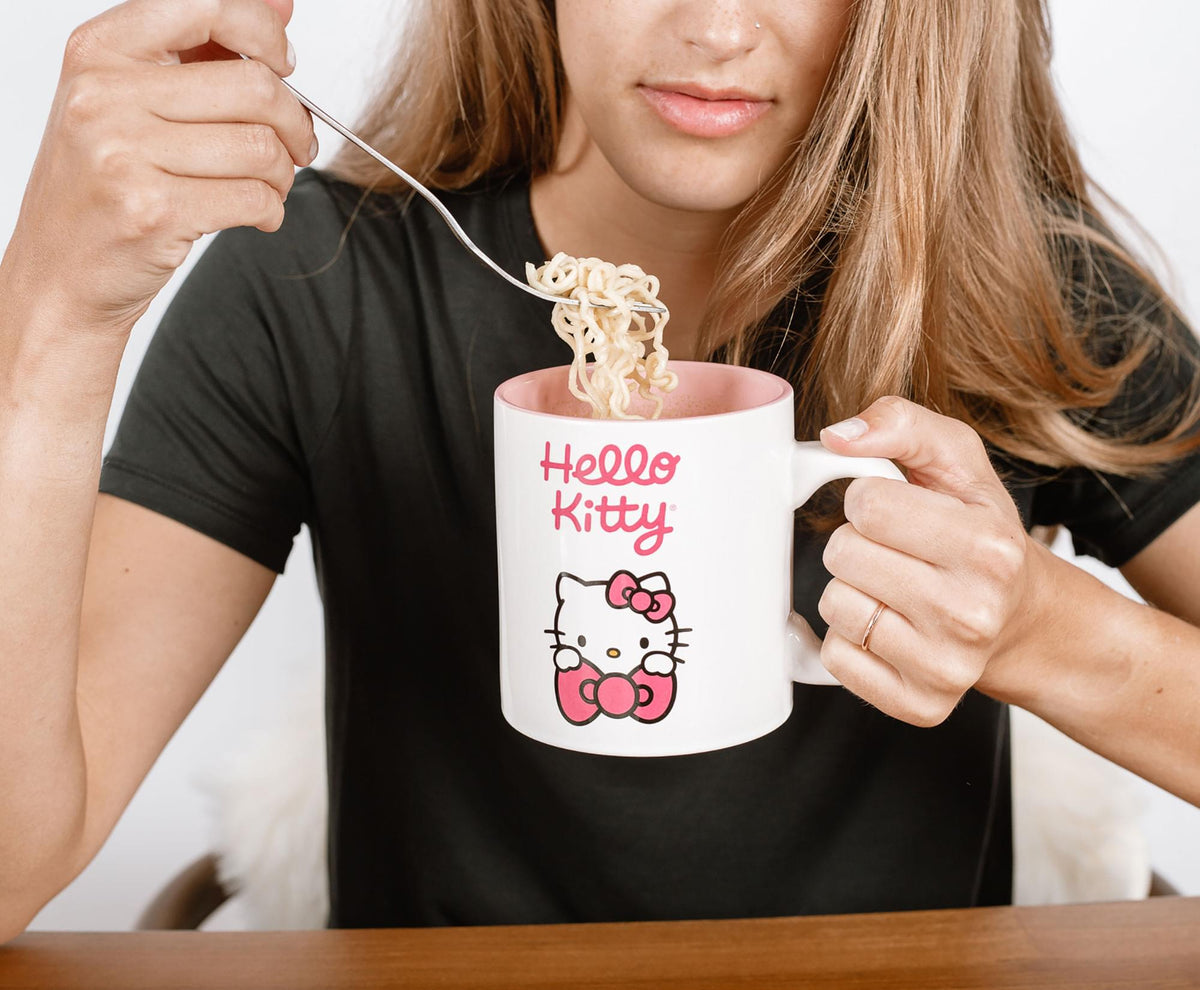 Hello Kitty Ceramic Mug | Holds 20 Ounces