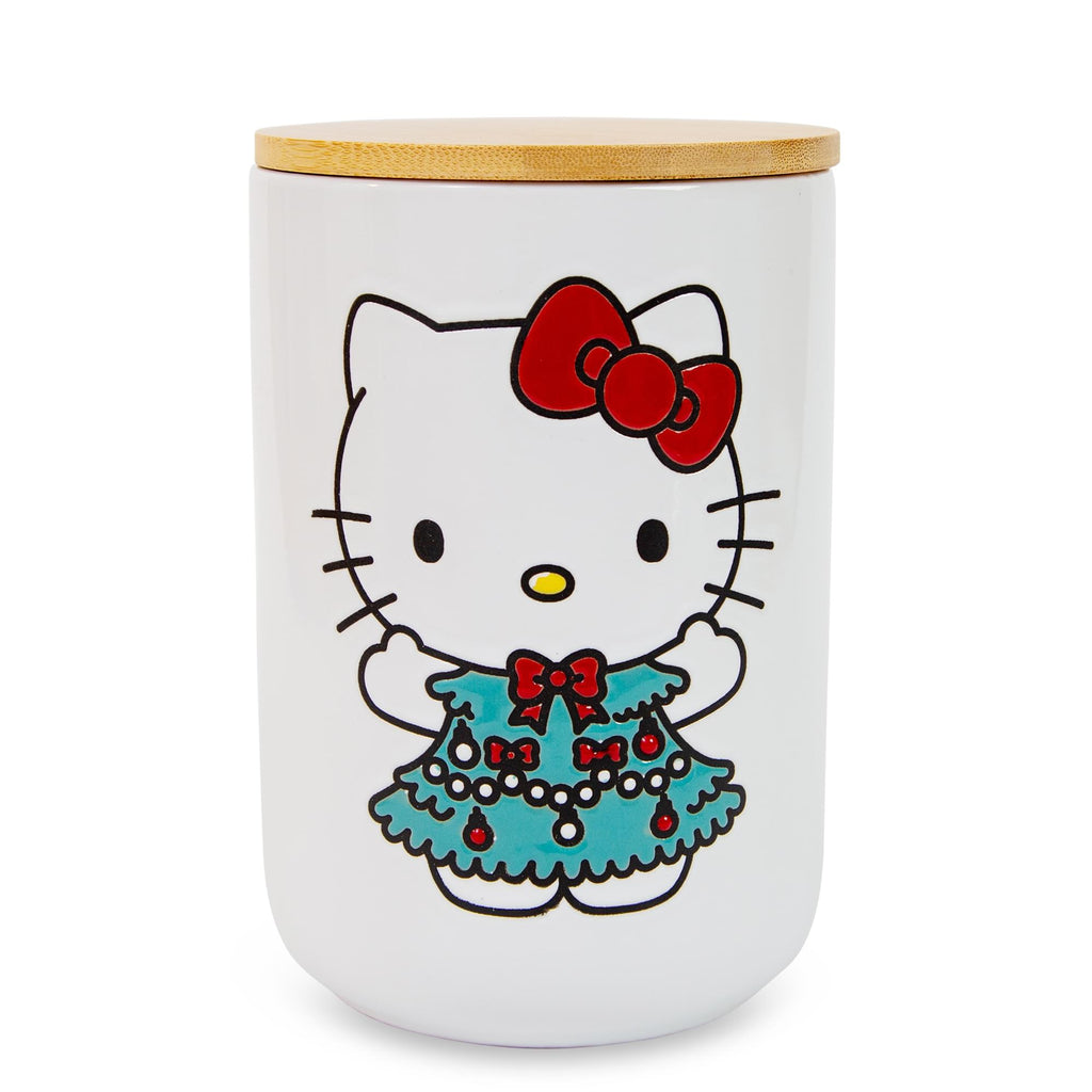 Sanrio Hello Kitty Holiday 7-Inch Ceramic Snack Jar