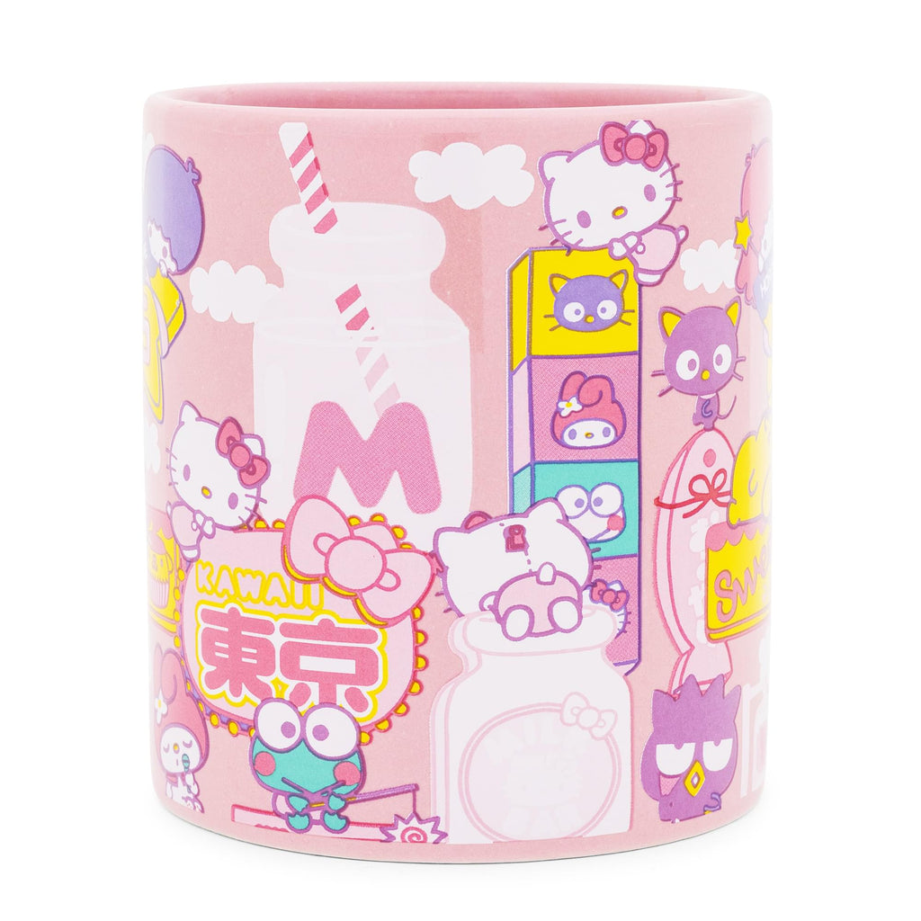 Sanrio Hello Kitty and Friends Icons Pink Ceramic Mug | 20 Ounces