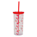 Sanrio Hello Kitty Mushrooms Carnival Cup With Lid and Straw | Holds 20 Ounces