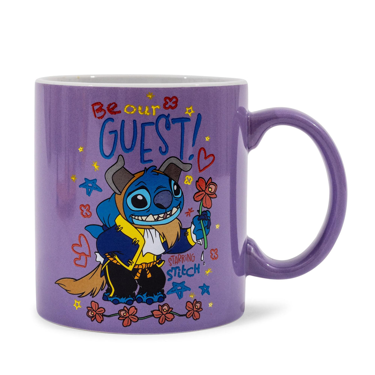 Disney Lilo & Stitch "Be Our Guest" Ceramic Mug | Holds 20 Ounces