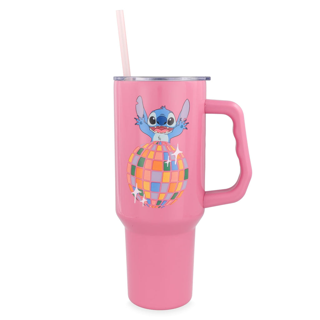 Disney Lilo & Stitch "Life Is A Party" 40-Ounce Stainless Steel Tumbler