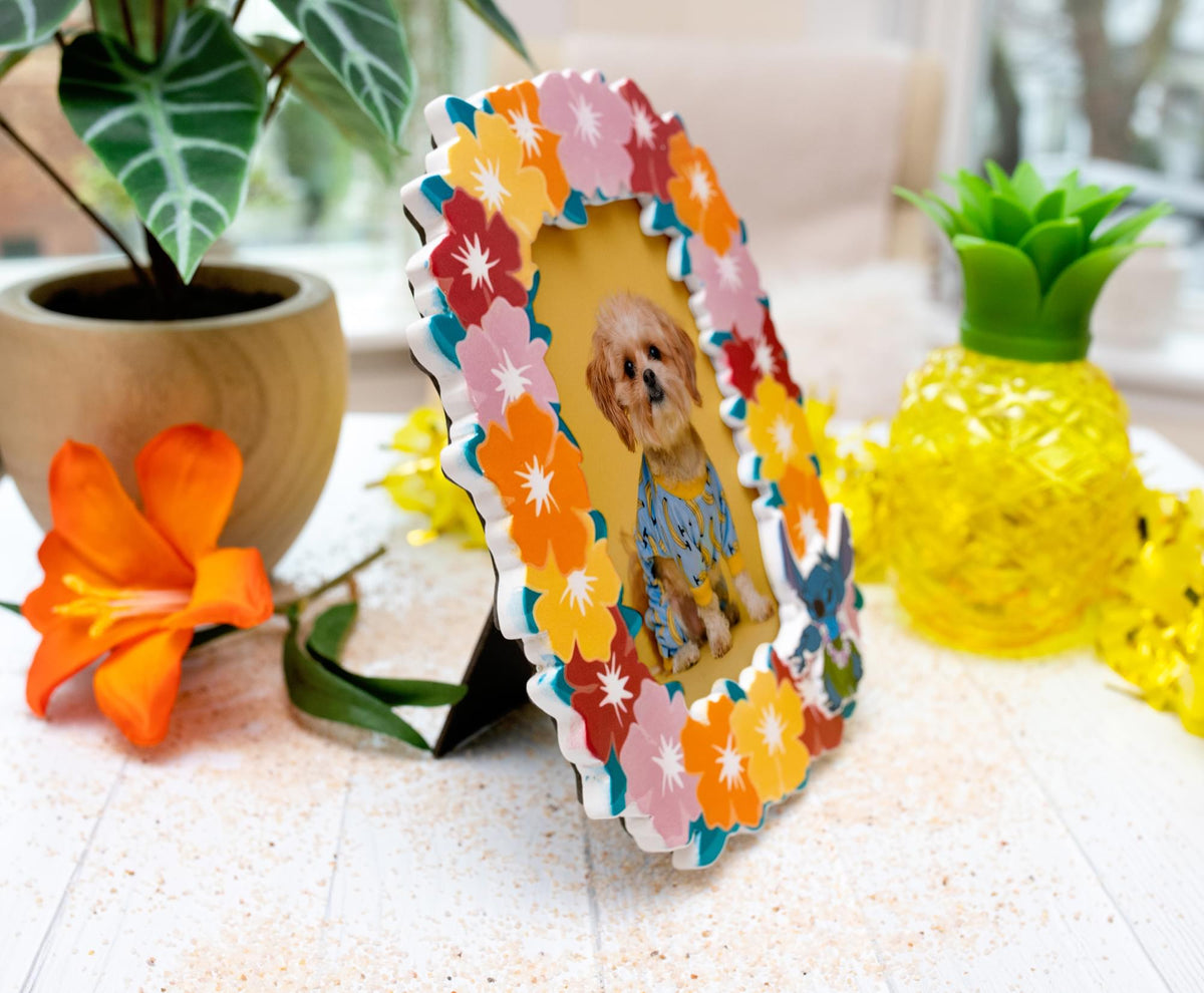 Disney Lilo & Stitch Die-Cut Photo Frame | 4 x 6 Inches