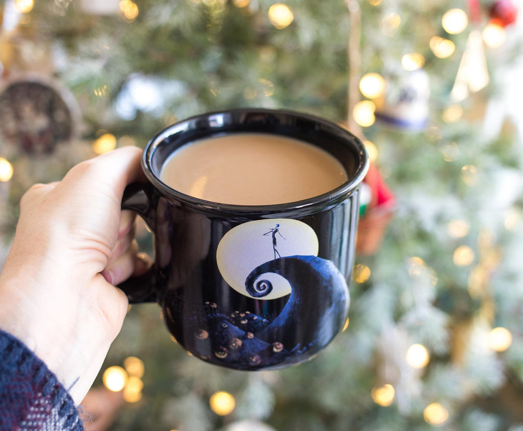 The Nightmare Before Christmas Jack Skellington Camper Mug | Holds 20 Ounces