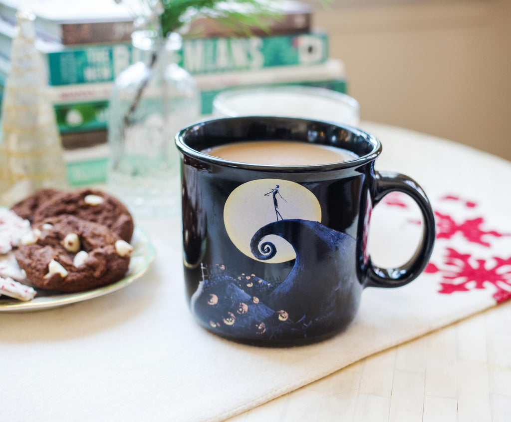 The Nightmare Before Christmas Jack Skellington Camper Mug | Holds 20 Ounces
