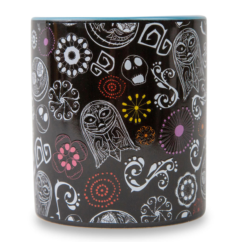 Disney The Nightmare Before Christmas Sugar Skulls Ceramic Mug | Holds 20 Ounces