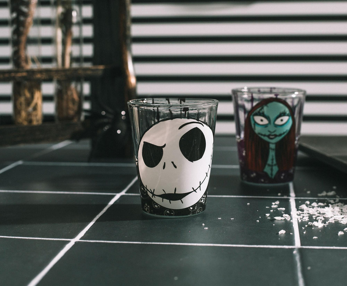 Disney The Nightmare Before Christmas 2-Ounce Mini Shot Glasses | Set of 4