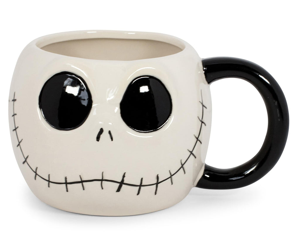 The Nightmare Before Christmas Jack Skellington Sculpted Coffee Mug | 20 Ounces