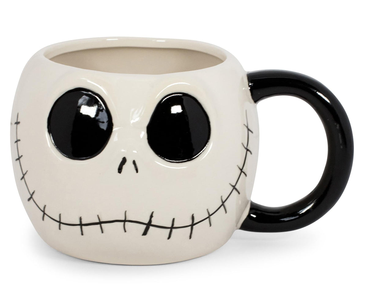 The Nightmare Before Christmas Jack Skellington Sculpted Coffee Mug | 20 Ounces