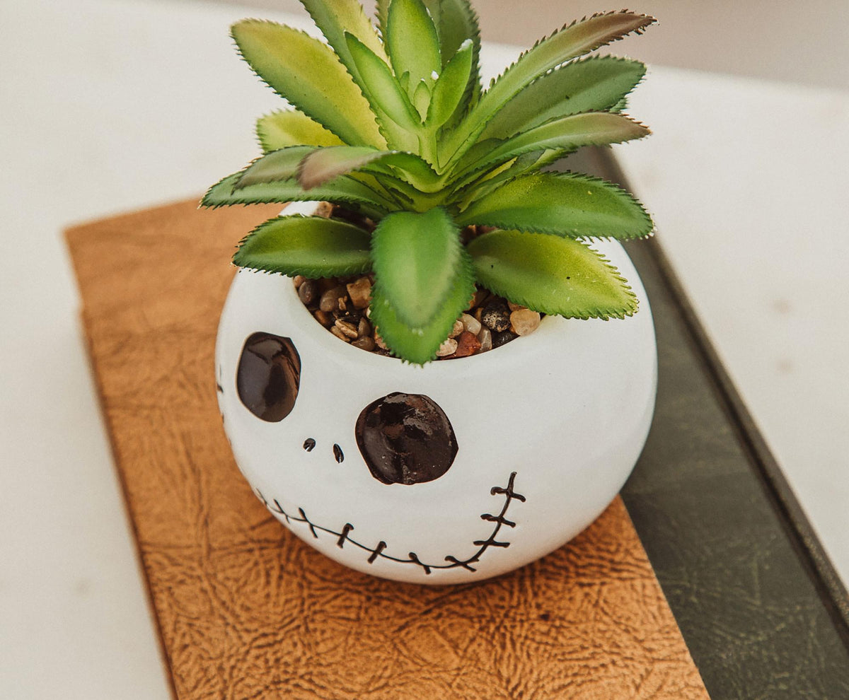 Disney The Nightmare Before Christmas Jack Skellington Ceramic Mini Planter