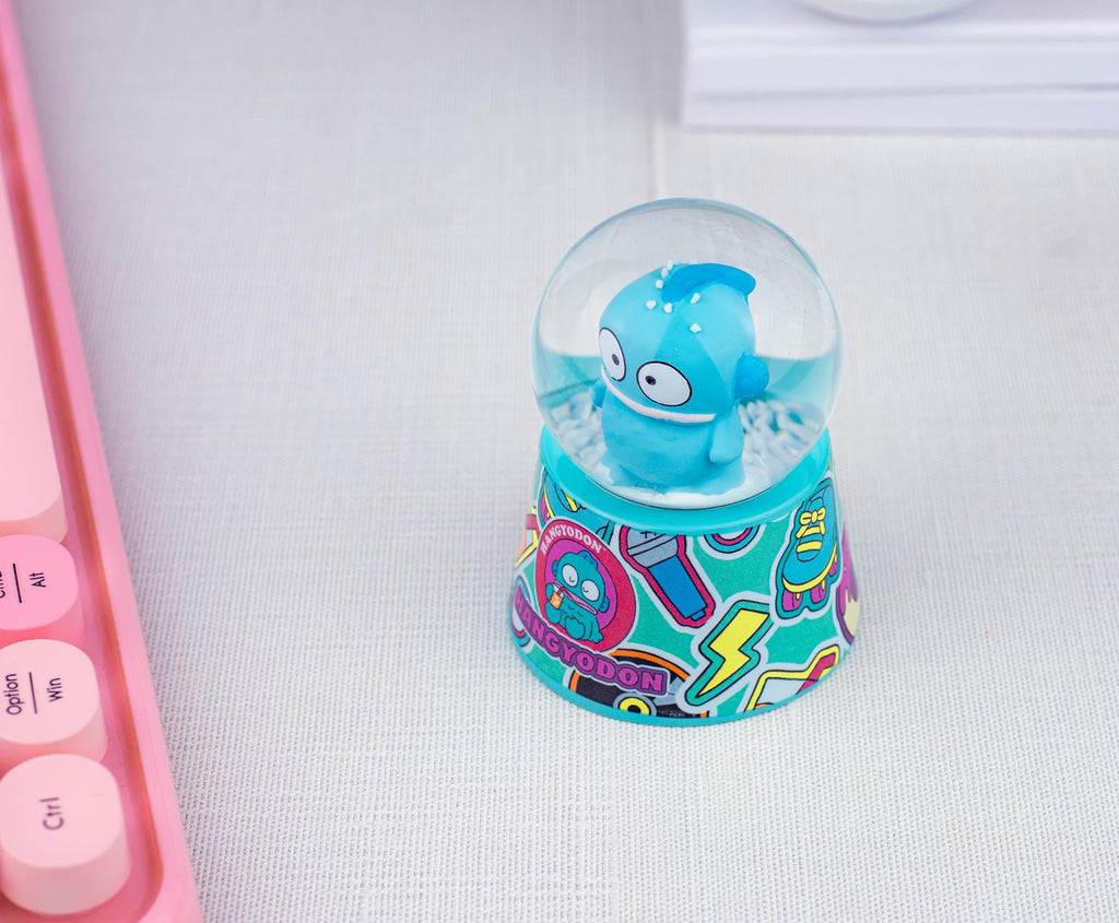 Sanrio Hangyodon 2.5-Inch Mini Snow Globe