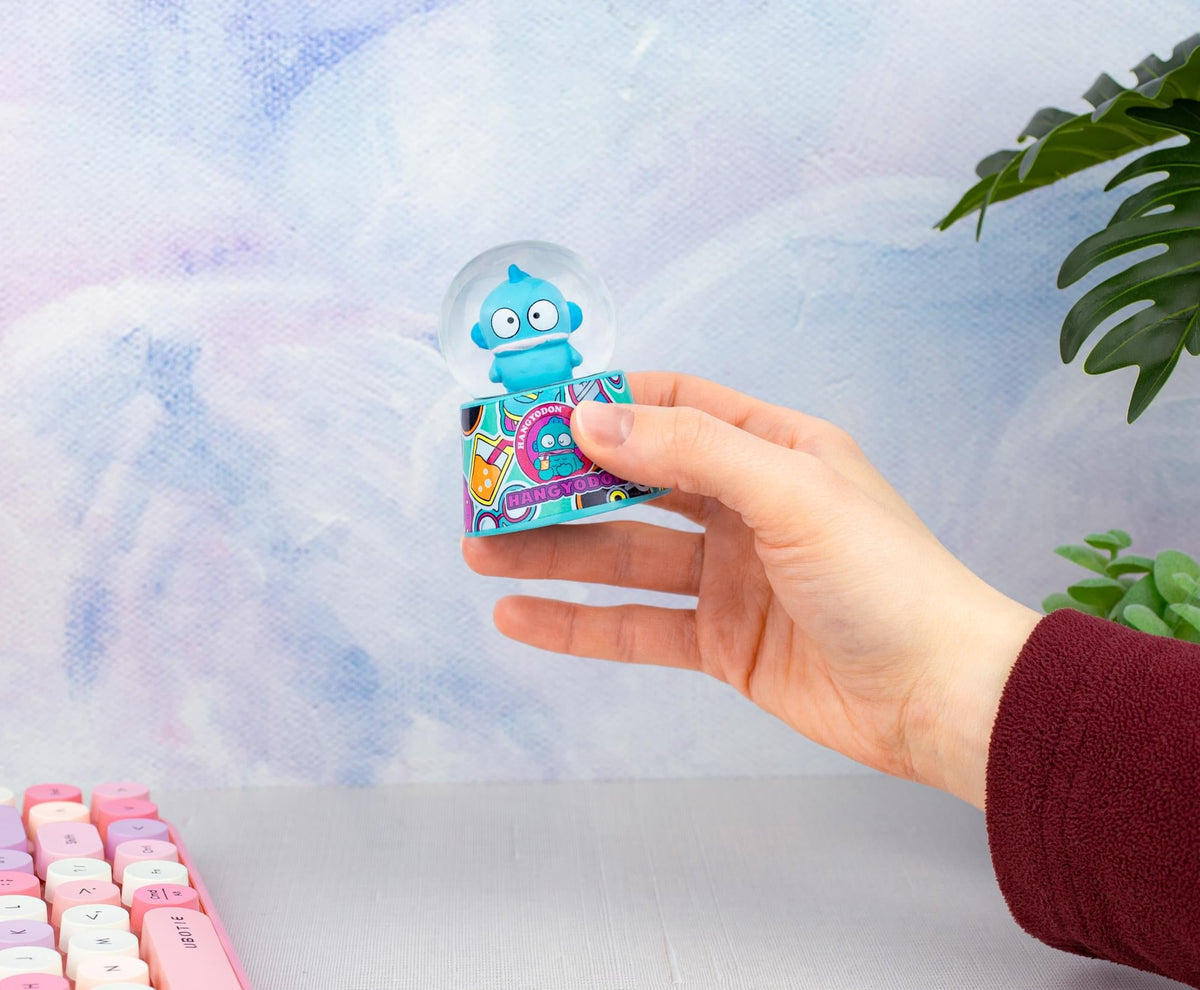 Sanrio Hangyodon 2.5-Inch Mini Snow Globe