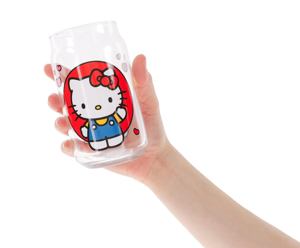 Sanrio Hello Kitty and Friends 4-Piece Glass Set | Each Holds 16 Ounces