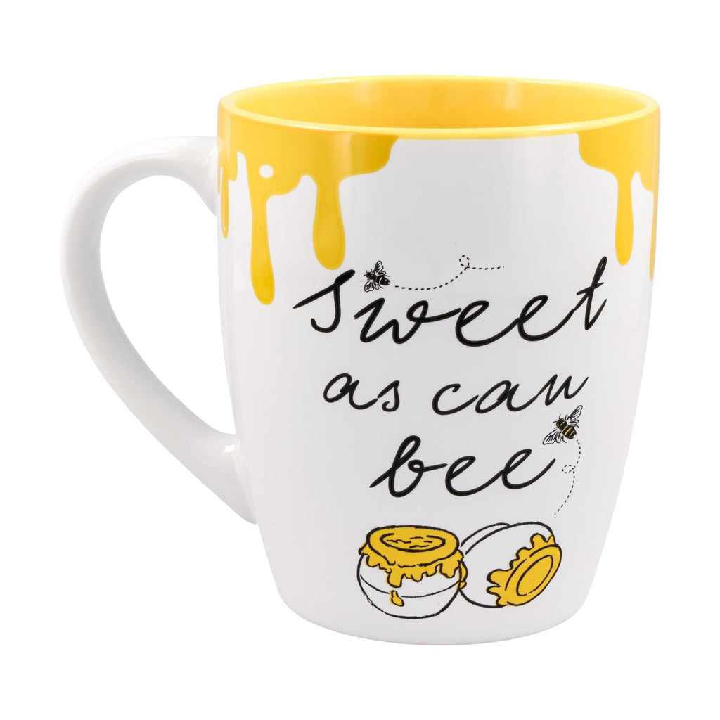Disney Winnie The Pooh "Sweet As Can Bee" Ceramic Mug | Holds 25 Ounces